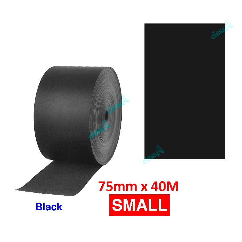 ClassAHW Black PVC Edging Banding for Wood Plywood MDF Sisi Papan Hitam