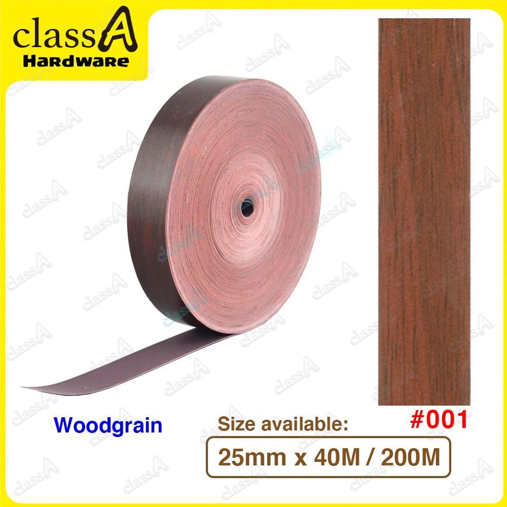 ClassAHW 25mm Woodgrain PVC Edging Banding Wood Plywood MDF
